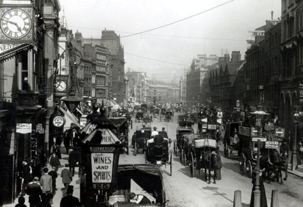 Detail of High Holborn, London, c.1890 by English Photographer