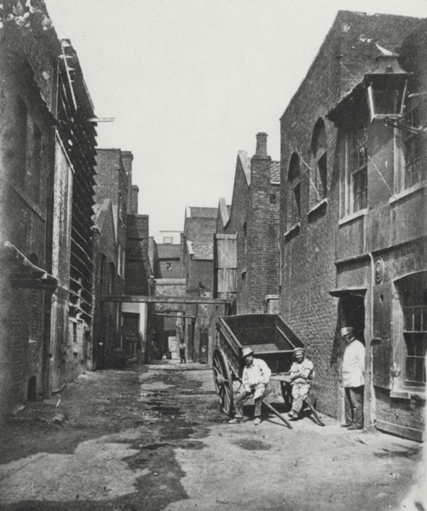 Detail of Lower Fore Street, Lambeth, c.1860 by Francis Frith