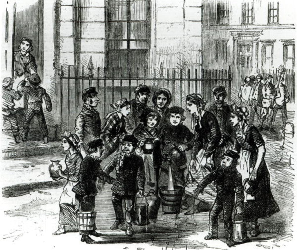 Detail of The Water Supply by English School