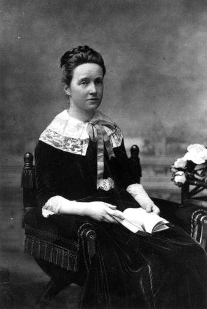 Detail of Dame Millicent Fawcett, c.1880 by English Photographer