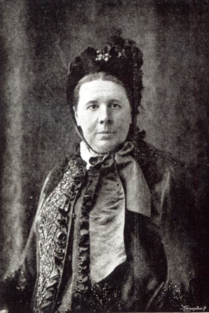 Detail of Emily Faithfull by English Photographer