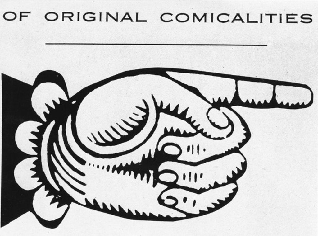 Detail of Pointing finger by Anonymous