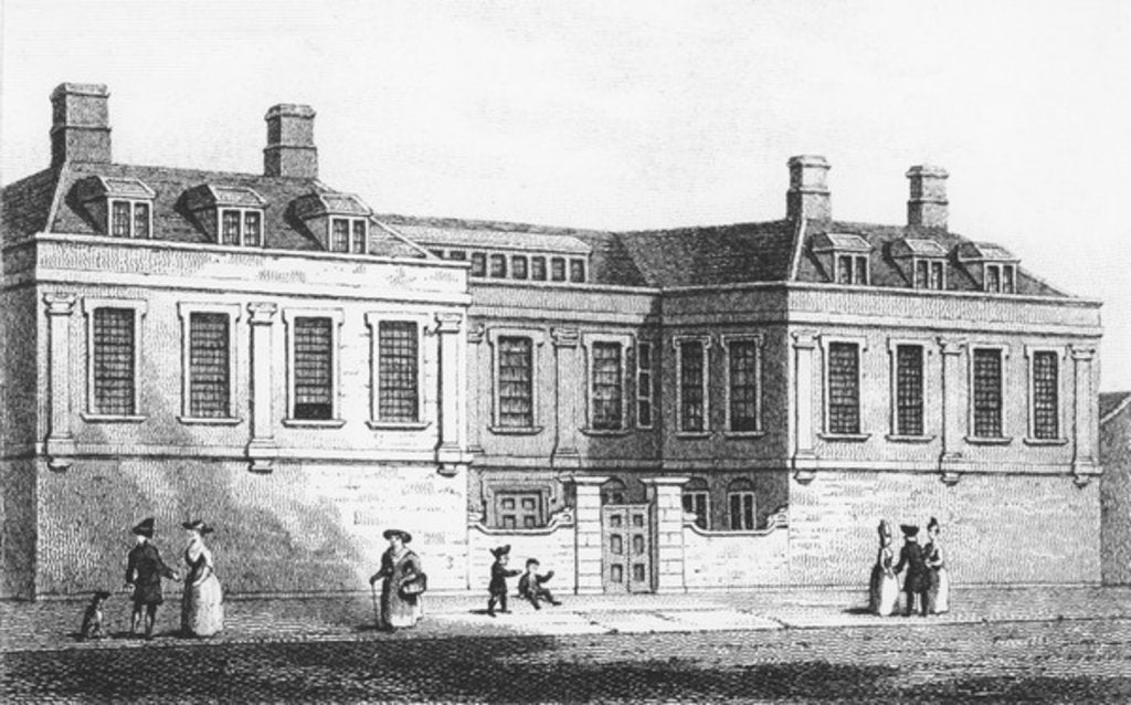 Detail of Newcastle House, c.1790 by English School
