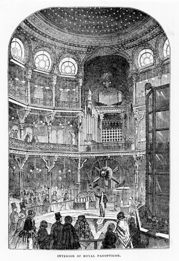 Detail of View of the Royal Panopticon of Science and Art, c.1855 by English School