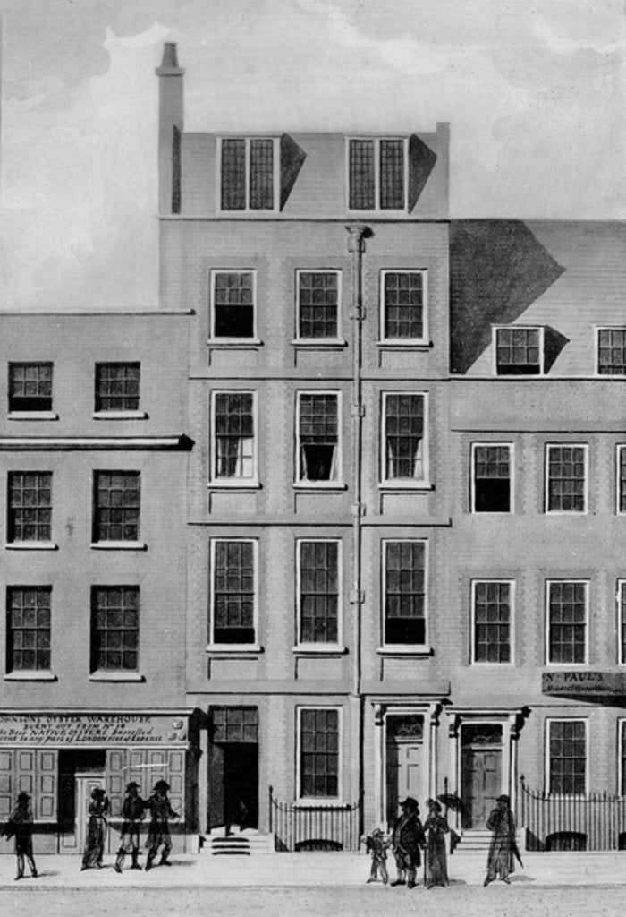 Detail of The police office Bow Street, 1825 by English School