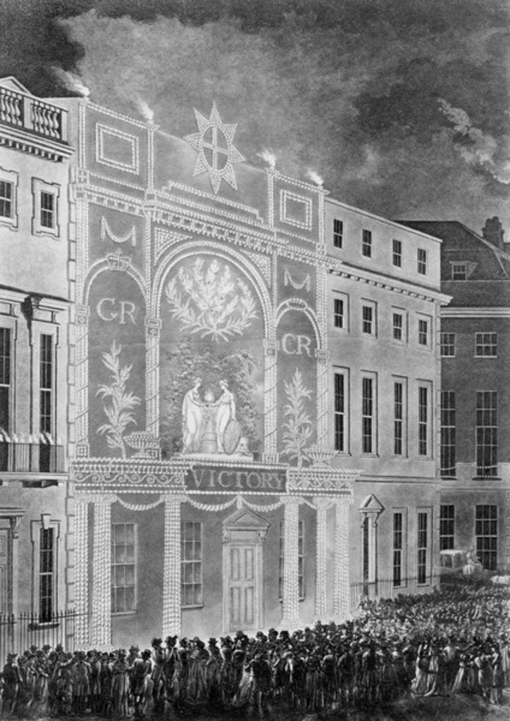 Detail of An illumination, 1802 by Augustus Charles Pugin