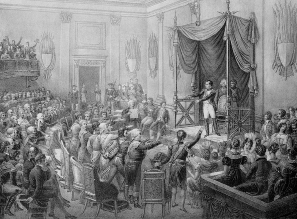 Detail of Formation of the Confederation of the Rhine, 1806 by Charles Etienne Pierre Motte