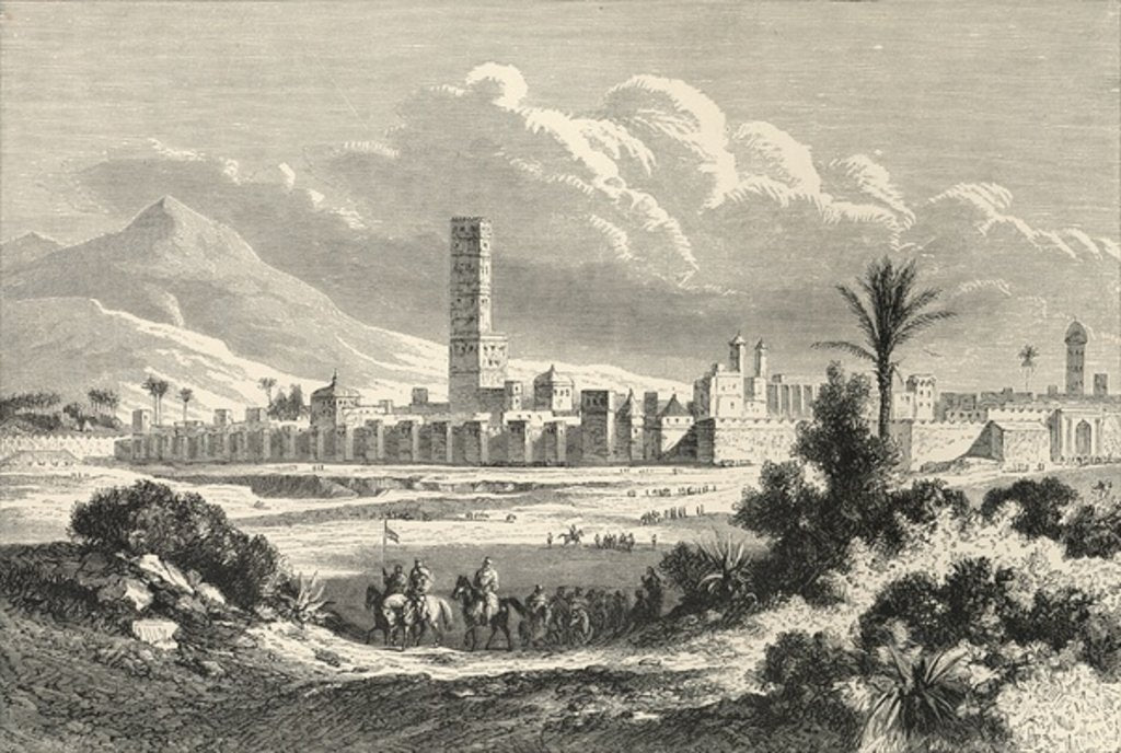 Detail of Marocco: Africa, 1860s by English School