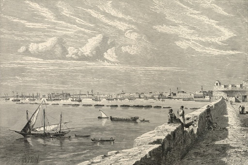 Detail of View of Tripoli by English School