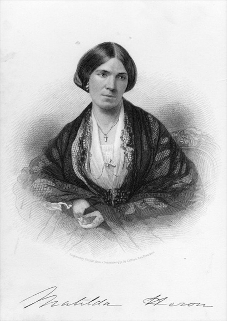 Detail of Matilda Heron by School American