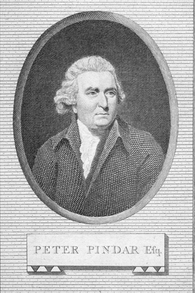 Detail of Peter Pindar Esq by School English