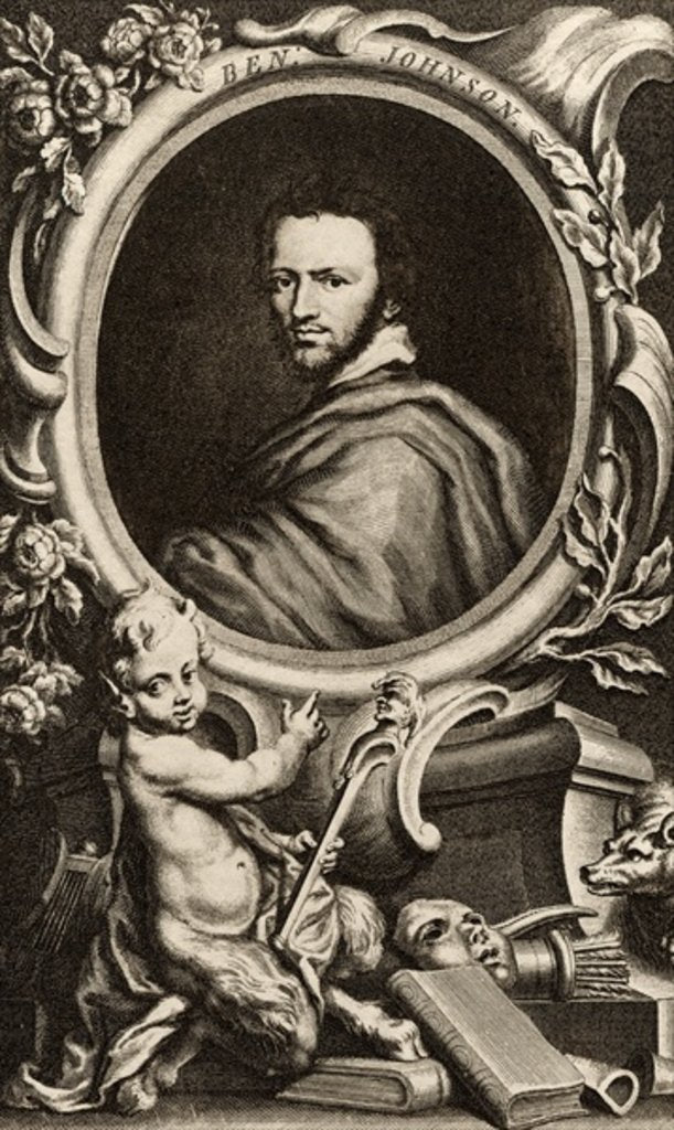 Detail of Ben Jonson by School English