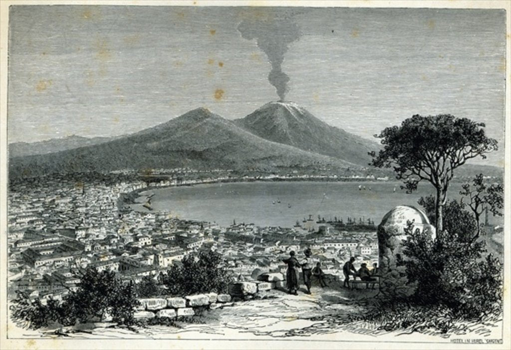 Detail of General View of Naples by English School