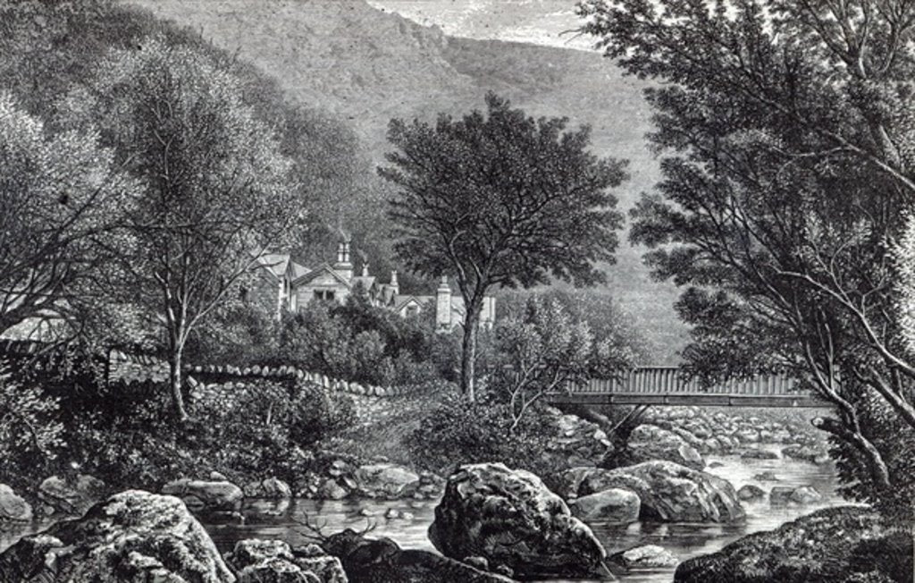 Detail of Near Lynmouth by English School