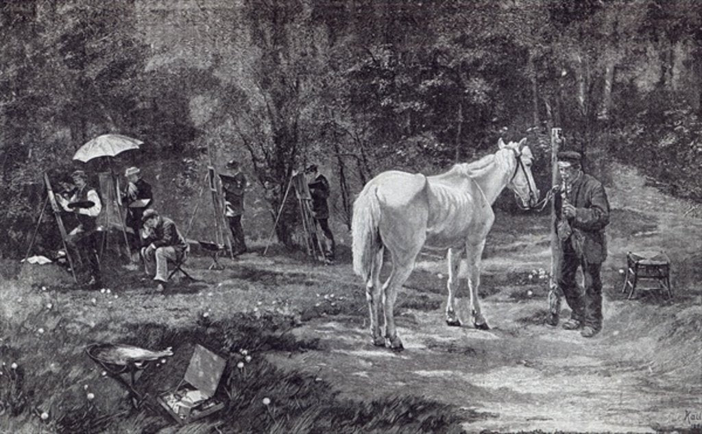 Detail of The Patient Model by Friedrich Kallmorgen