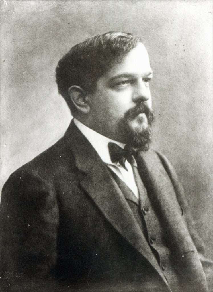 Detail of Claude Debussy, c.1908 by (1820-1910) Nadar