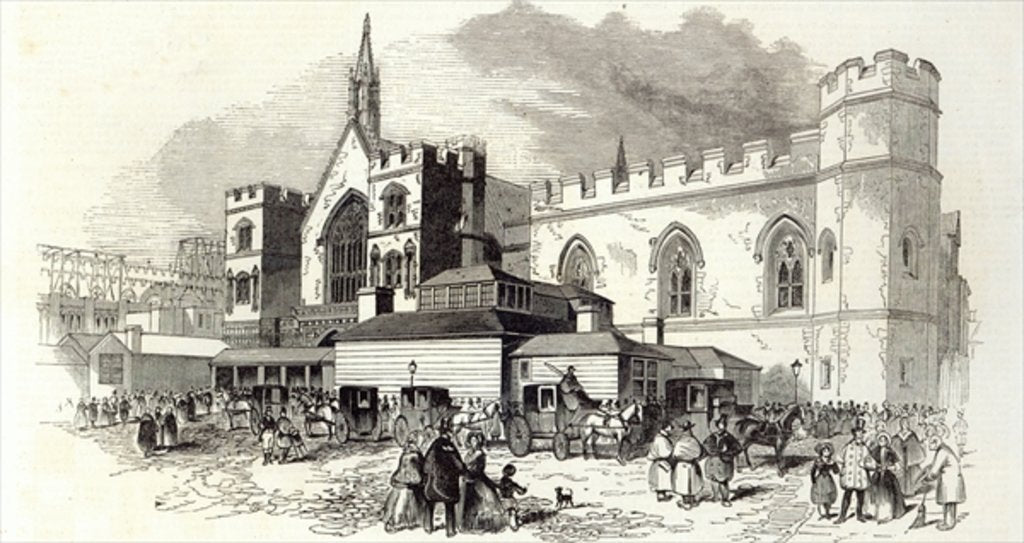 Detail of The New Committee Rooms, House of Commons by English School