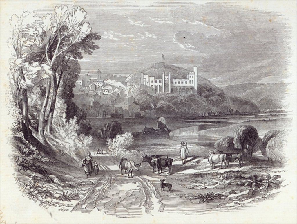 Detail of Arundel Castle and Town by English School