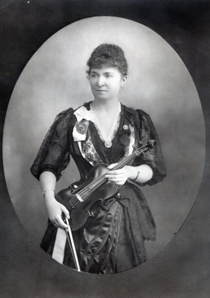 Detail of Wilma Norma Neruda, Lady Halle by English Photographer