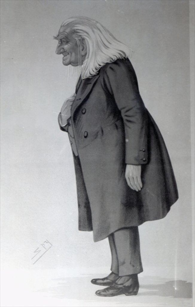 Detail of Franz Liszt by Leslie Matthew Ward