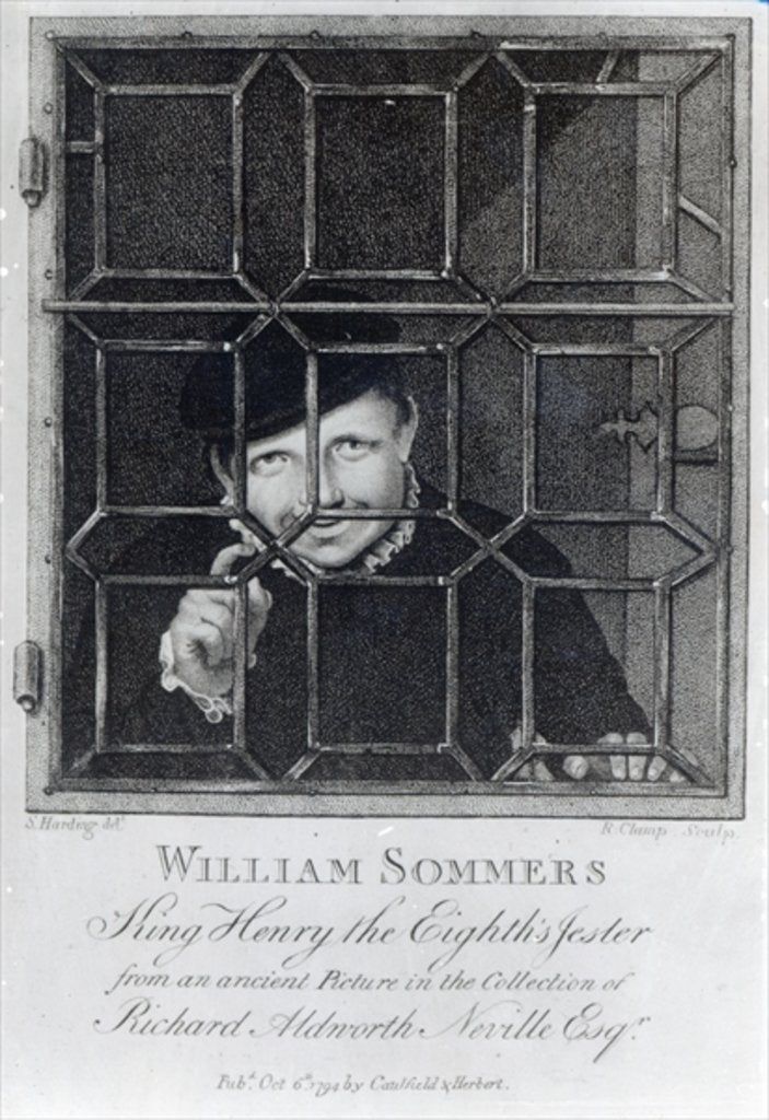 Detail of William Sommers by S. Harding (after)