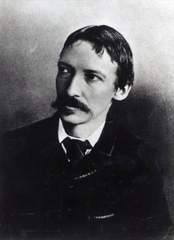 Detail of Robert Louis Stevenson by English Photographer