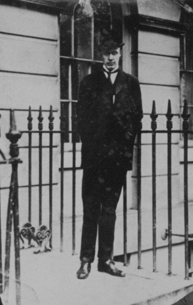 Detail of Adrian Stephen by English Photographer