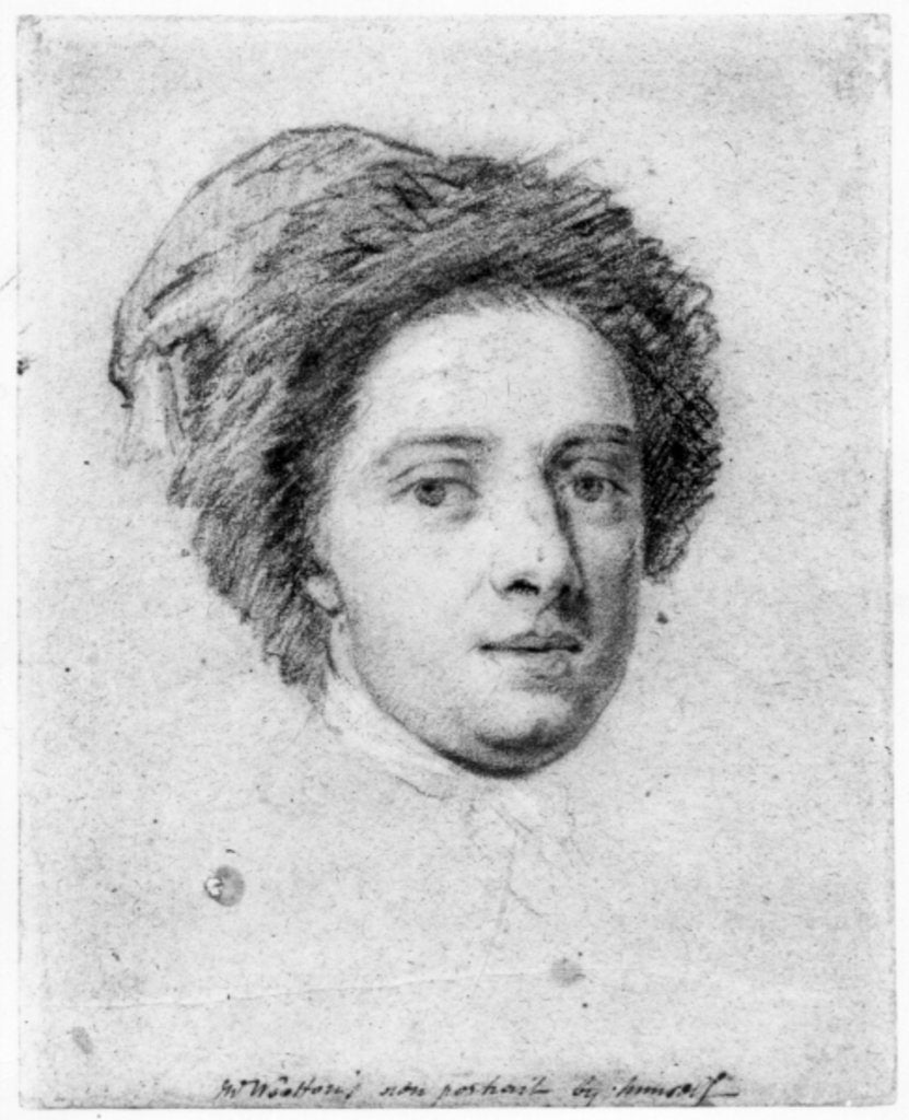 Detail of Self-portrait by John Wootton