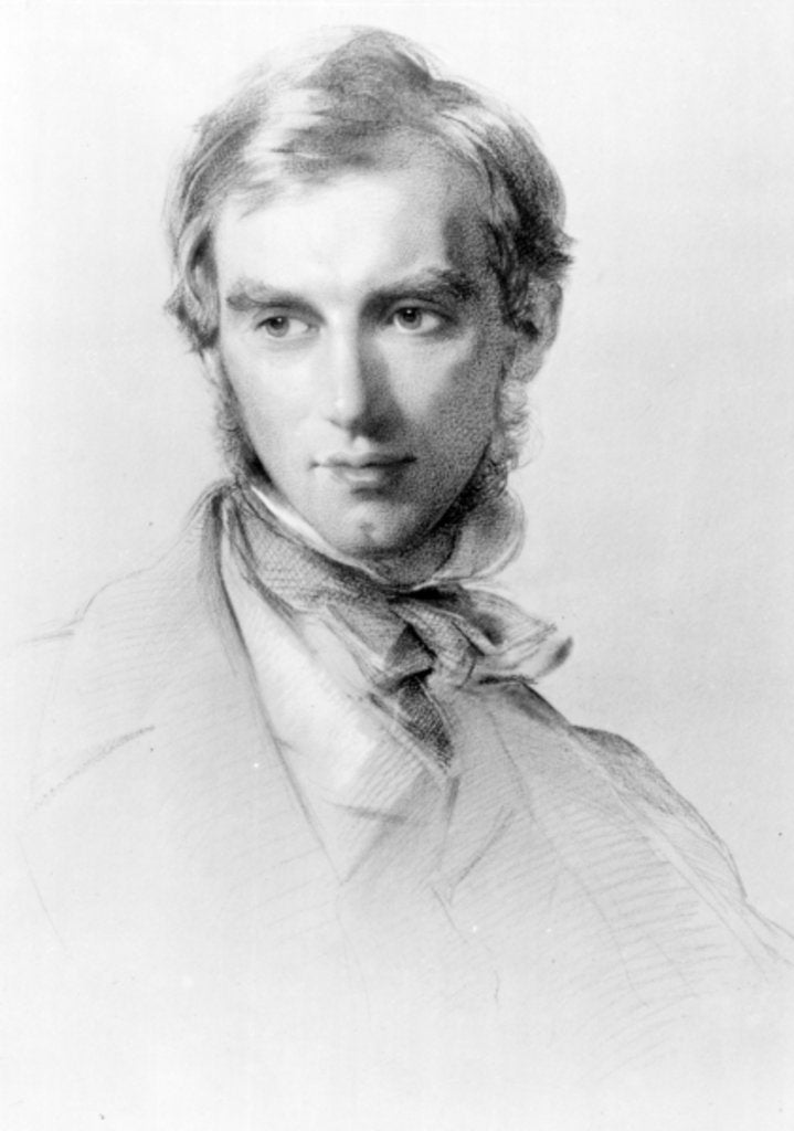 Detail of Joseph Dalton Hooker, c.1851 by George Richmond