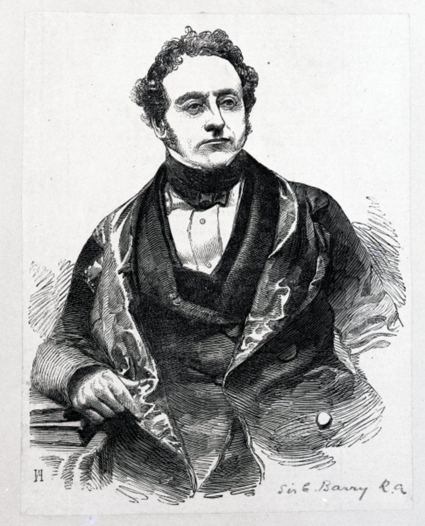 Detail of Sir Charles Barry by English School