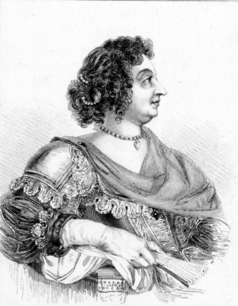 Detail of Sophia, Princess Palatine of the Rhine, published in 1825 by William Alexander