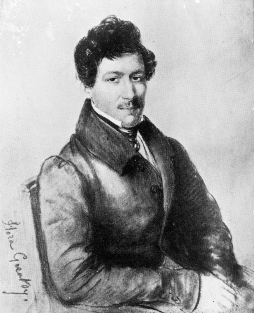 Detail of Manuel Garcia the Elder by English School