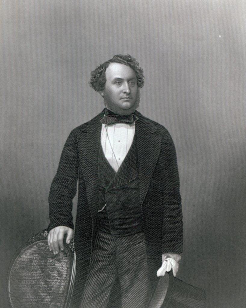 Detail of Michael Costa by John Jabez Edwin Paisley Mayall