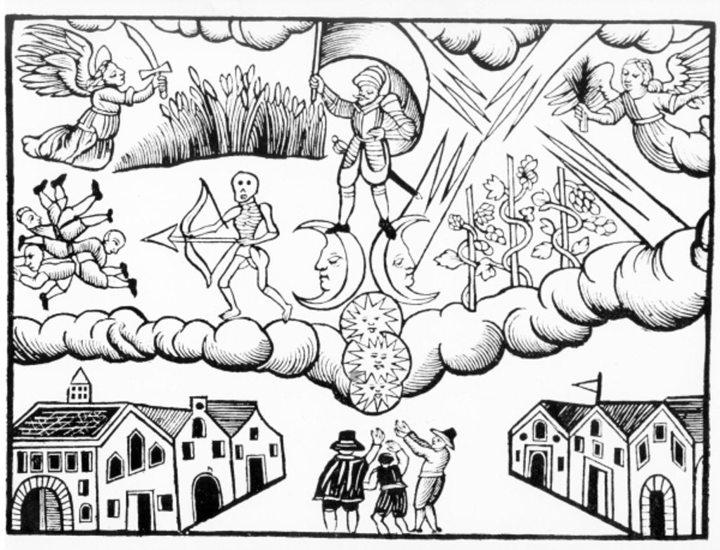 Detail of Allegory of the Black Death by Anonymous