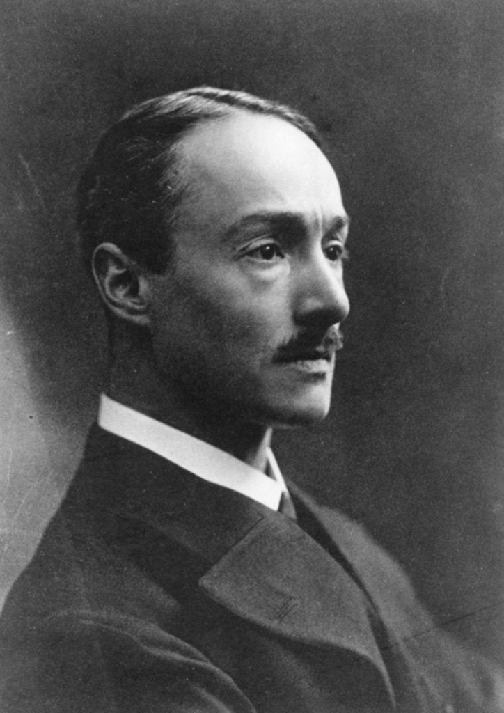 Detail of Arnold Henry Savage Landor by Alexander Bassano