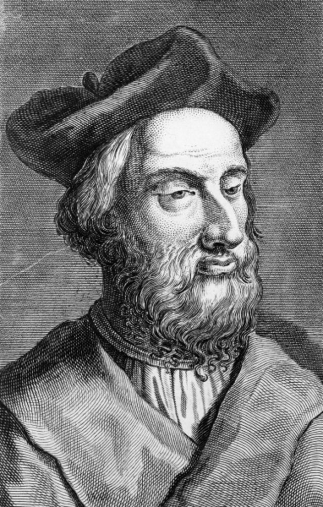 Detail of Francesco Berni by Antonio Baratti