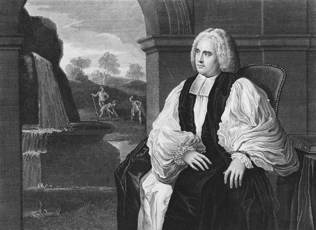 Detail of The Right Reverend George Berkeley, Late Lord Bishop of Cloyne in Ireland by John Vanderbank