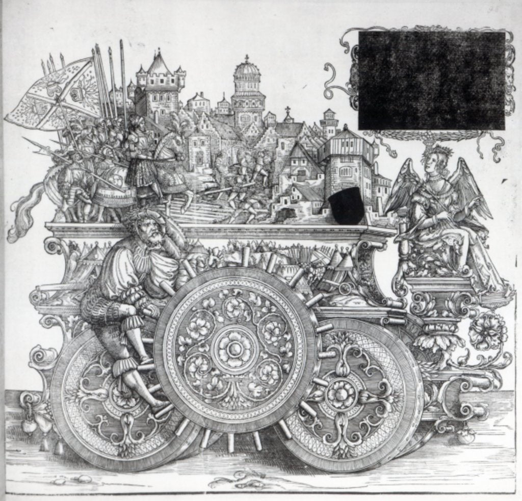 Detail of Scene from Maximilian's Triumphal Procession, c.1516-18 by Hans Burgkmair