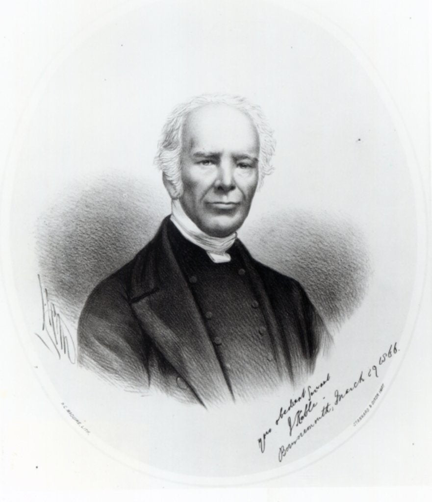 Detail of John Keble, 1866 by English School