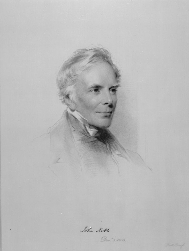 Detail of John Keble by George Richmond