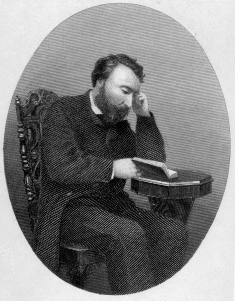 Detail of Charles J. Kickham by Irish School