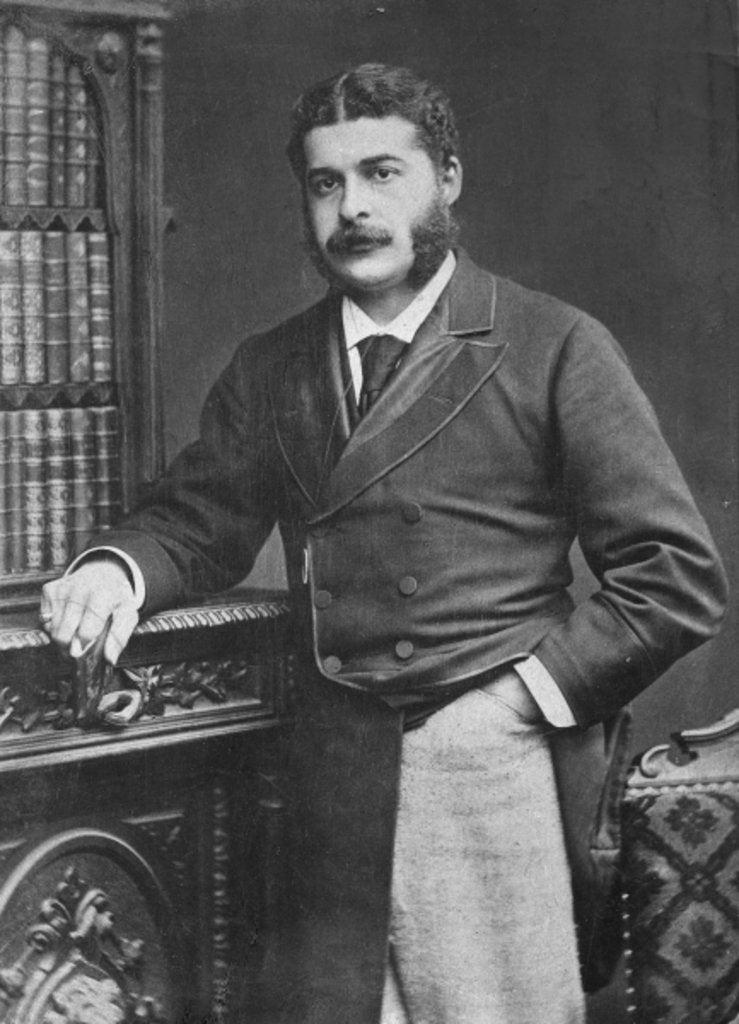 Detail of Sir Arthur Sullivan by English Photographer