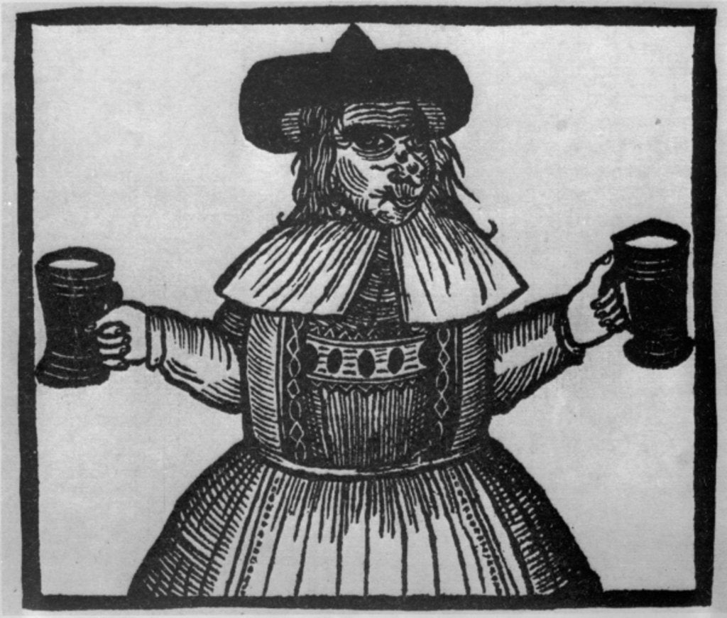 Detail of Elinour Rummin, purveyor of Pimlico Ale, c.1609 by English School