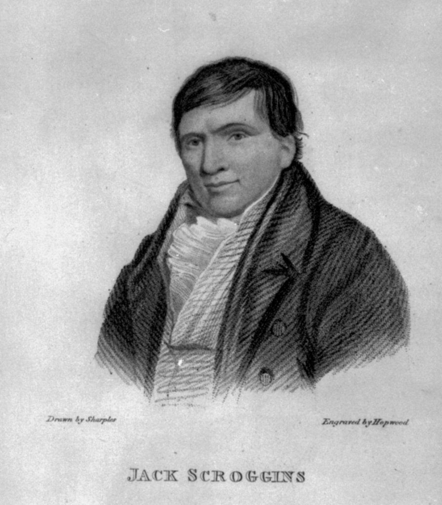 Detail of Jack Scroggins by George Sharples