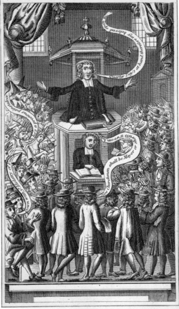 Detail of Daniel Burgess by English School