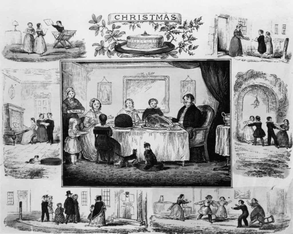 Detail of Christmas by English School