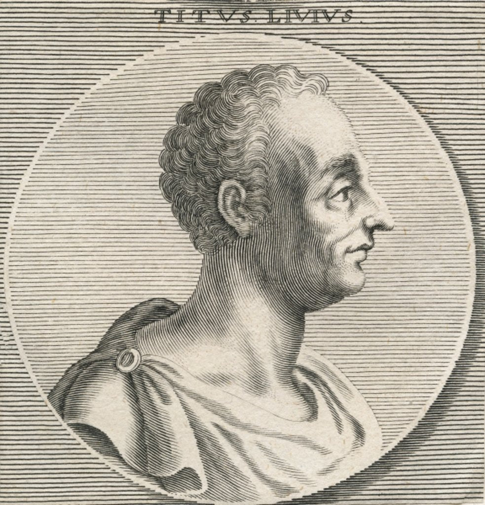 Detail of Titus Livius by English School