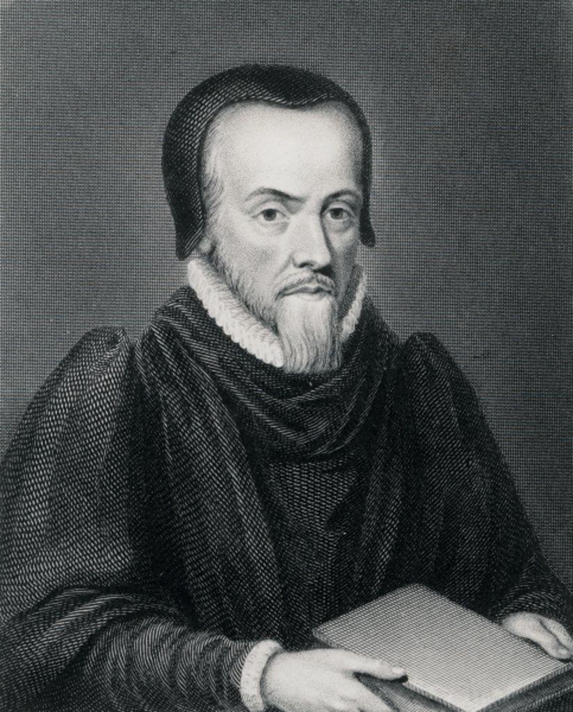 Detail of Richard Hooker by Wenceslaus (after) Hollar