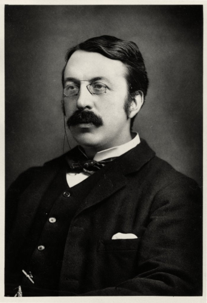 Detail of Sir Charles Villiers Stanford by Anonymous