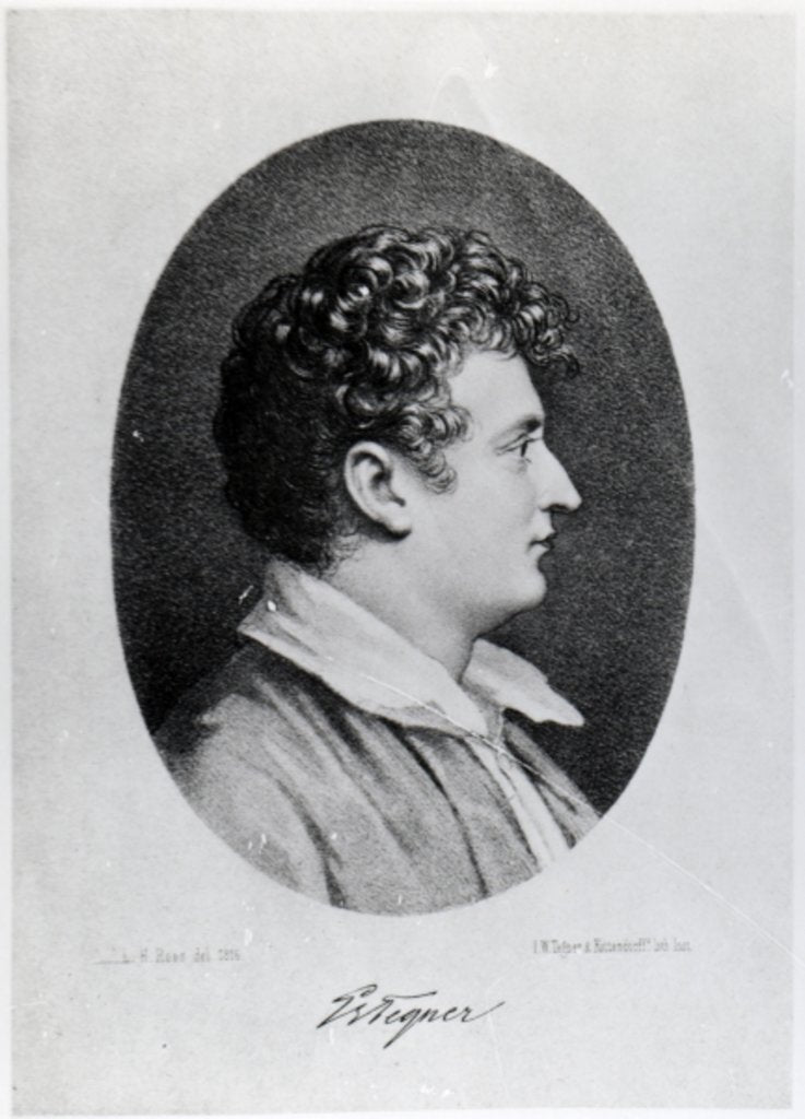 Detail of Esaias Tegner by Leonard Henrik Roos af Hjelmsater